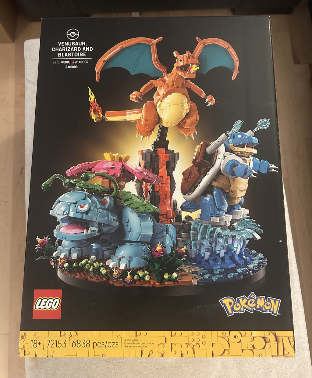 Photo 1 of Venusaur, Charizard and Blastoise